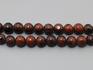 Бусины из коричневого обсидиана, 60 шт. на нитке, 6-7 мм, 7-1/1, фото 1