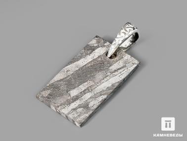 Метеориты. Кулон из метеорита Сеймчан, 3х1,8х0,2 см