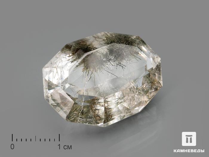 Горный хрусталь, огранка 2,6х1,9х1,2 см (34,1 ct), 9-87, фото 2