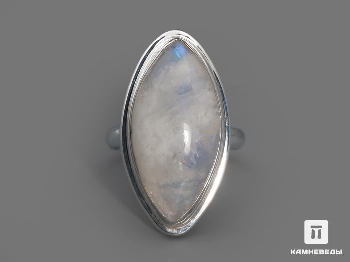 Кольцо с лунным камнем, 44-105, фото 2