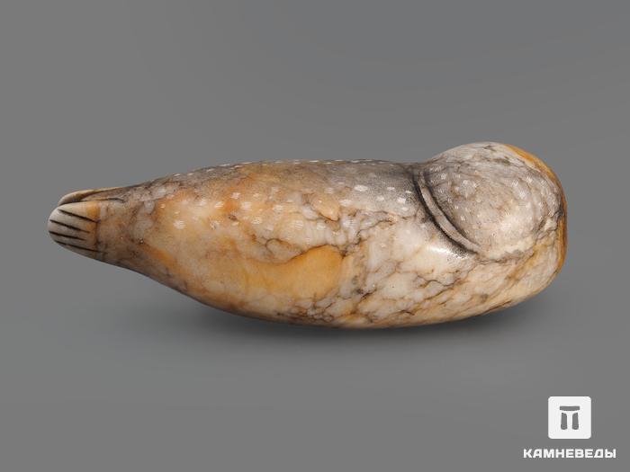 Тюлень из ангидрита, 25х8х8 см, 23-319, фото 2