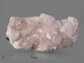 Кальцит розовый (люминесцентный) со сфалеритом, друза 10х5,4х2,6 см, 10-101/73, фото 1