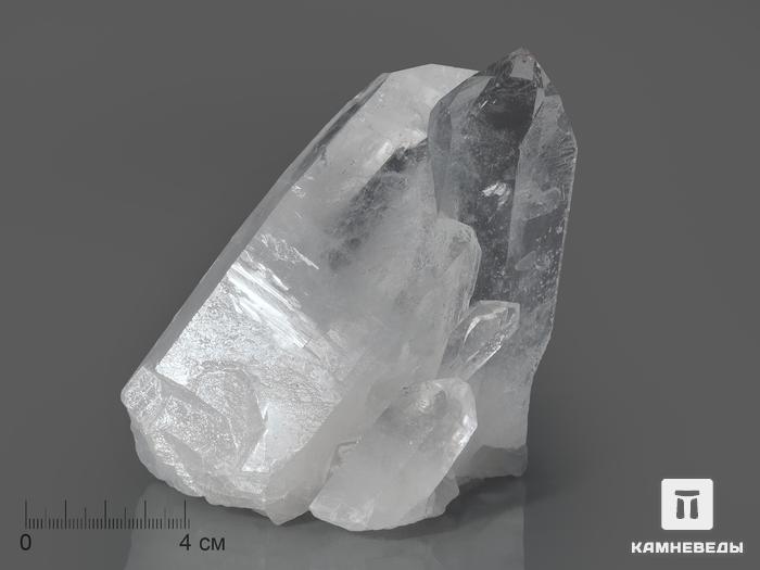 Горный хрусталь (кварц), сросток кристаллов 12,2х10,6х7,5 см, 10-89/24, фото 1