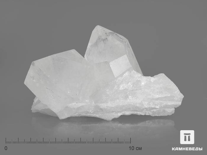 Горный хрусталь (кварц), сросток кристаллов 12,7х7,5х7,2 см, 10-89/37, фото 1
