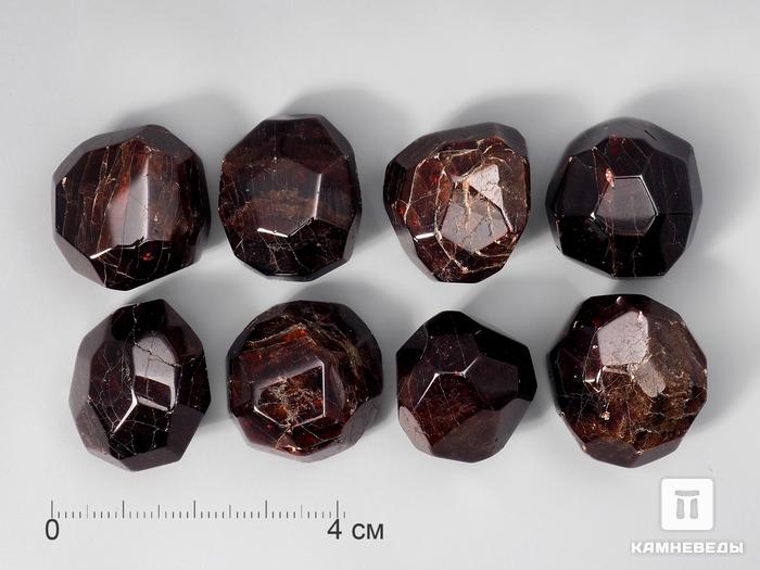 Альмандин (гранат), приполированный кристалл 2-2,5 см, 12-63/3, фото 1