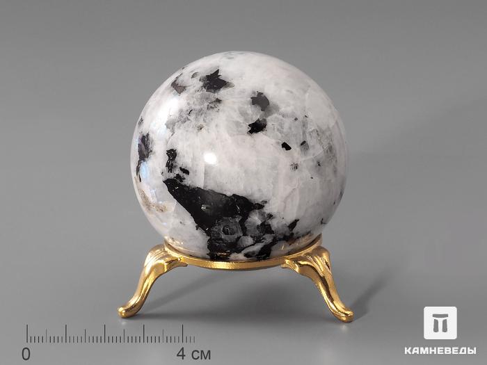 Шар из лунного камня, 56 мм, 21-209/12, фото 1