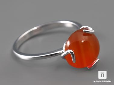 Сердолик. Кольцо «Нежность» с сердоликом