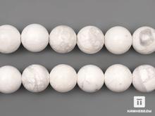 Бусины из магнезита, 38 шт. на нитке, 10-11 мм