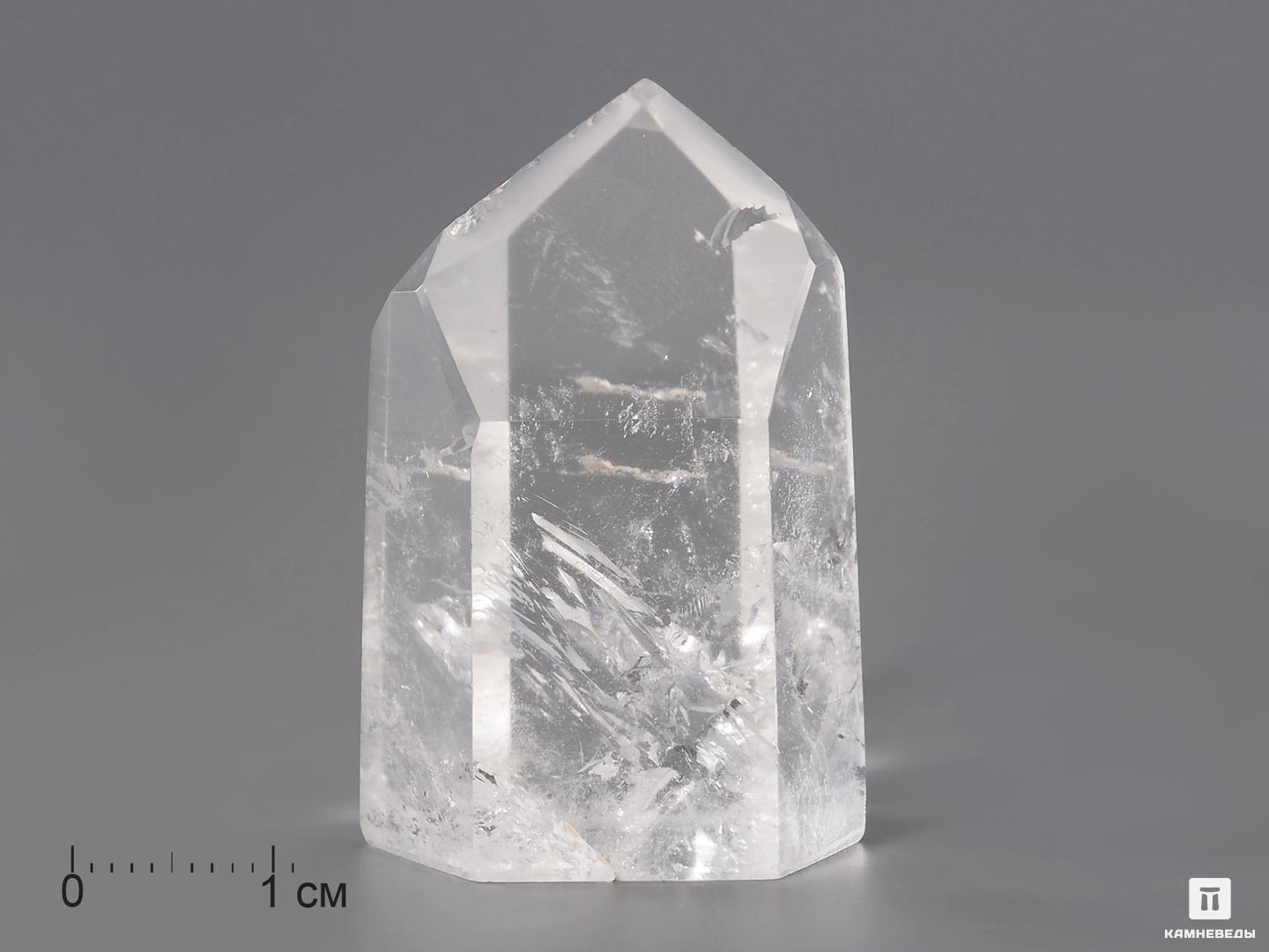 Горный хрусталь (кварц) в форме кристалла, 3,5-4,5 см (30-35 г) серьги женские из серебра balex jewellery 2436930230 горный хрусталь