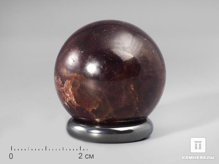 Шар из альмандина (граната), 32-33 мм, 21-92/14, фото 1