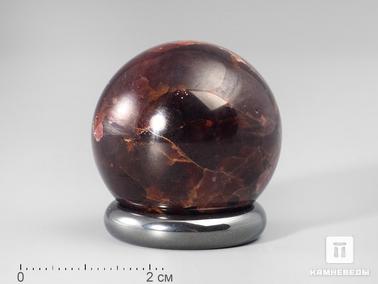 Альмандин, Гранат. Шар из альмандина (граната), 28-29 мм