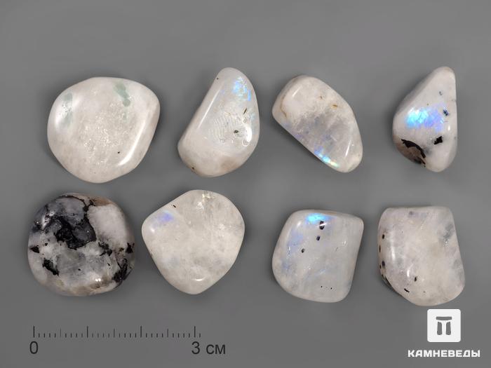 Лунный камень, галтовка 1,5-2 см, 12-40/8, фото 1