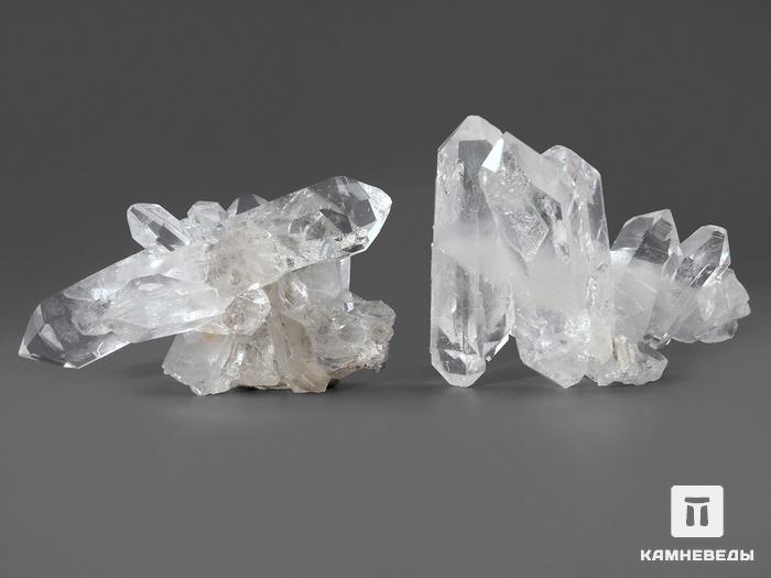 Горный хрусталь, сросток двухголовых кристаллов, 10-611/13, фото 2
