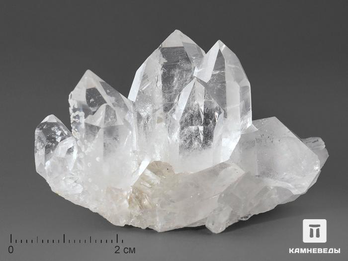 Горный хрусталь (кварц), сросток кристаллов 5-6 см, 10-611/12, фото 1
