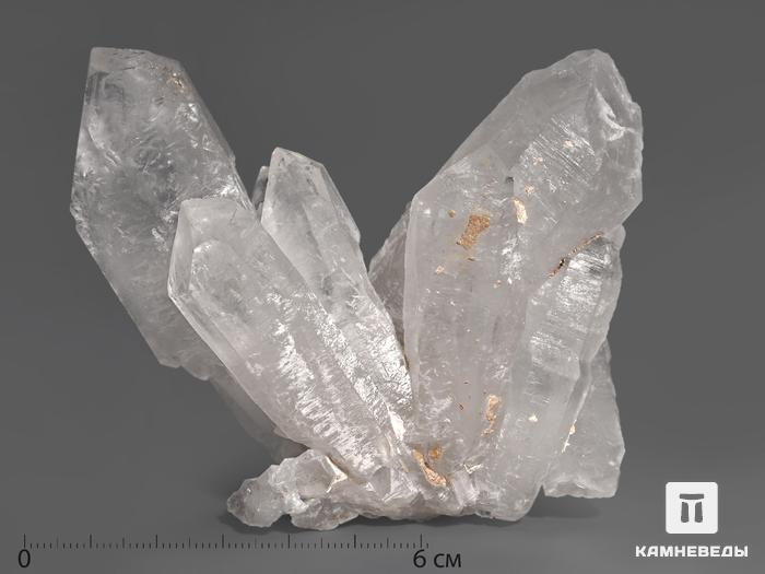 Кварц, сросток кристаллов 8х7,3х3,5 см, 10-70/57, фото 1