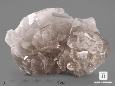 Раухтопаз. Раухтопаз (дымчатый кварц), друза 10,8х8,5х4,5 см