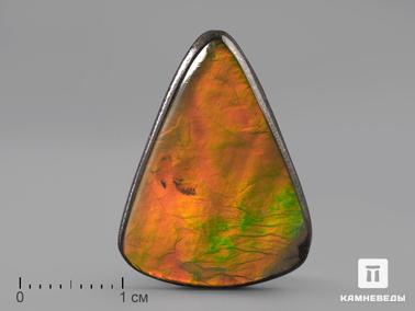 Аммолит. Аммолит, 2,5х1,9х0,2 см