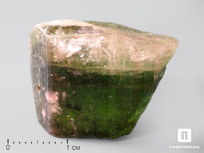 Турмалин полихромный, кристалл 2,7х2х1,5 см, 179, фото 1
