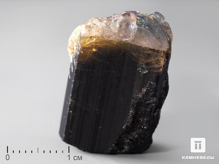 Турмалин полихромный, кристалл 2,5х1,7х1,2 см, 180, фото 1