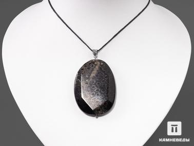 Кораллы. Кулон из окаменелого коралла