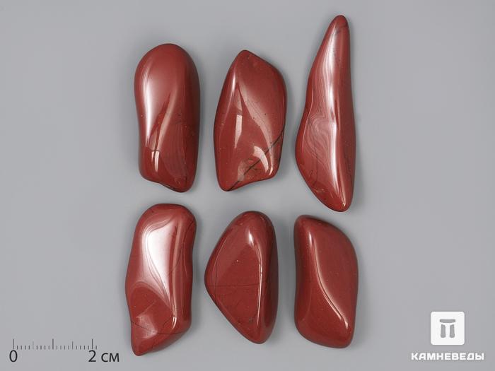 Яшма красная, галтовка 3,5-4 см, 12-93/3, фото 1