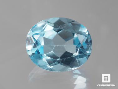 Топаз. Топаз голубой, огранка 11х9х5,5 мм (4,35 ct)