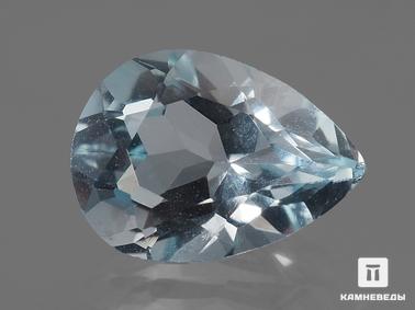 Топаз. Топаз голубой, огранка 7х5х3 мм (0,8 ct)