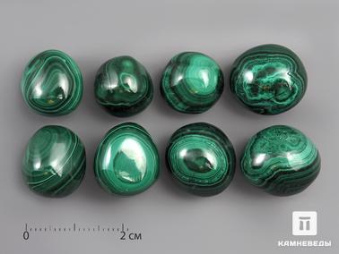 Малахит. Малахит, галтовка 1-1,5 см