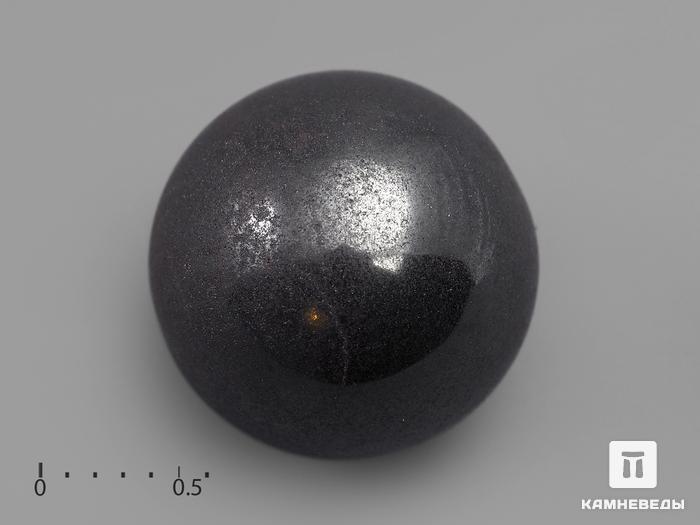 Шар из спекулярита (гематита), 21-22 мм, 385, фото 1