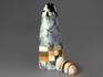 Кот из ангидрита и других камней, 16х10,5 см, 537, фото 2