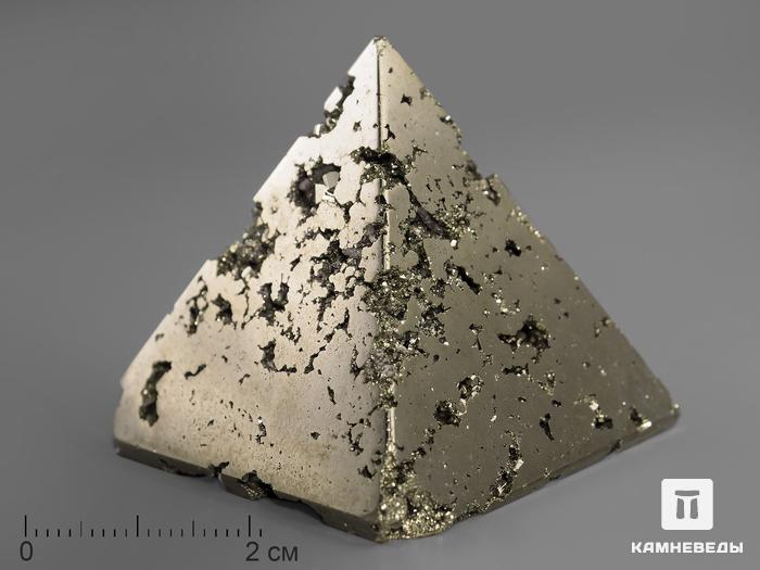 Пирамида из пирита, 4,2х4,2 см, 20-33, фото 1