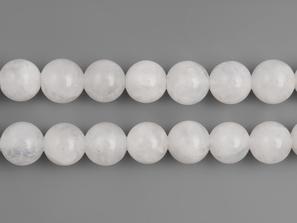 Бусины из лунного камня, 57-62 шт. на нитке, 6-7 мм