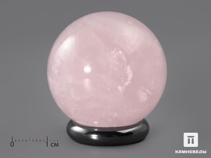 Шар из розового кварца, 40-41 мм, 1035, фото 1