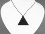 Женский кулон «Треугольник» из шунгита, 3,5х3,5х0,4 см, 785, фото 3