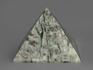 Пирамида из офиокальцита, 8,4х8,4х6,4 см, 1288, фото 2
