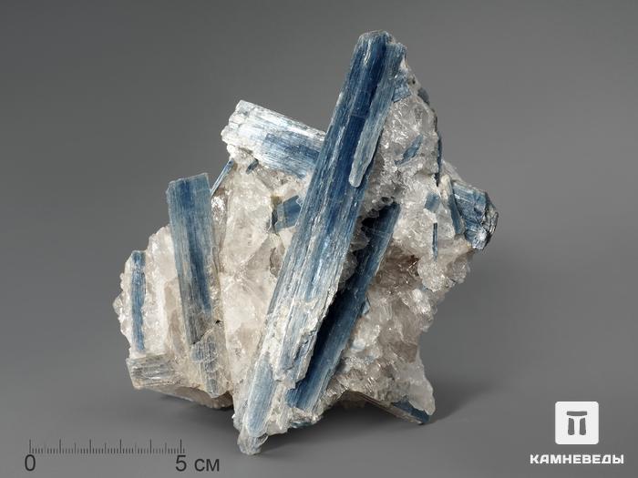 Кианит в кварце, 14,5х13х10 см, 1217, фото 1