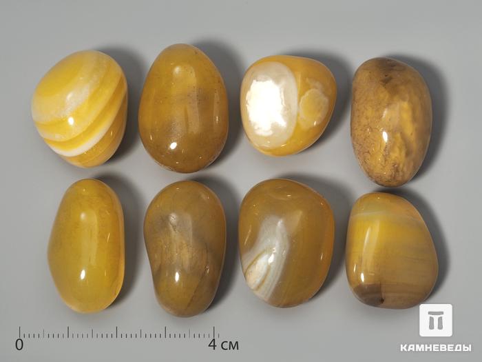 Сердолик жёлтый, галтовка 2,5-3 см, 1321, фото 1