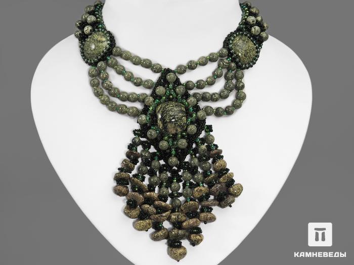 Ожерелье-подвес со змеевиком, 1455, фото 1