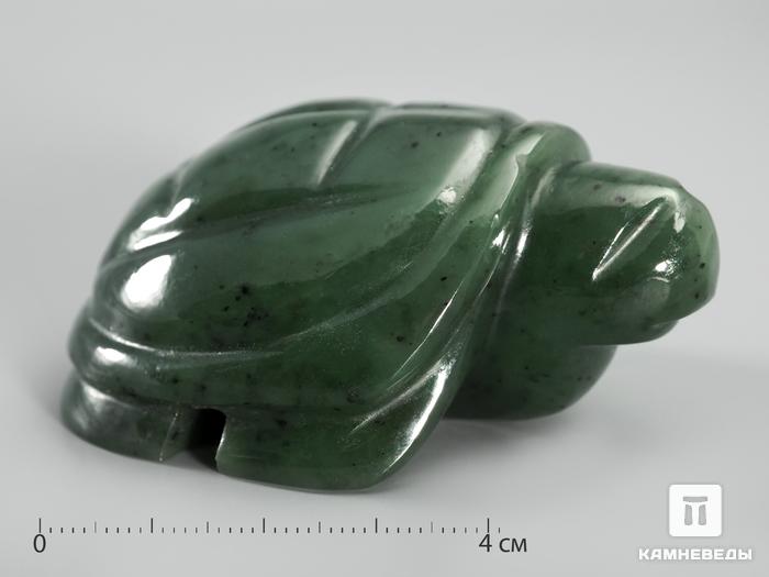 Черепаха их нефрита, 6,5х5х3,1 см, 1691, фото 2