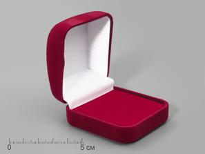 Коробочка бархатная для кольца, размер 5,8х5,3х3,5 см