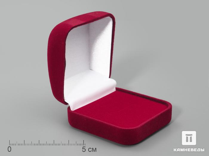 Коробочка бархатная для кольца, размер 5,8х5,3х3,5 см, 96-8, фото 1