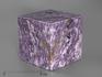 Куб из чароита, 6,7х6,6 см, 1716, фото 1