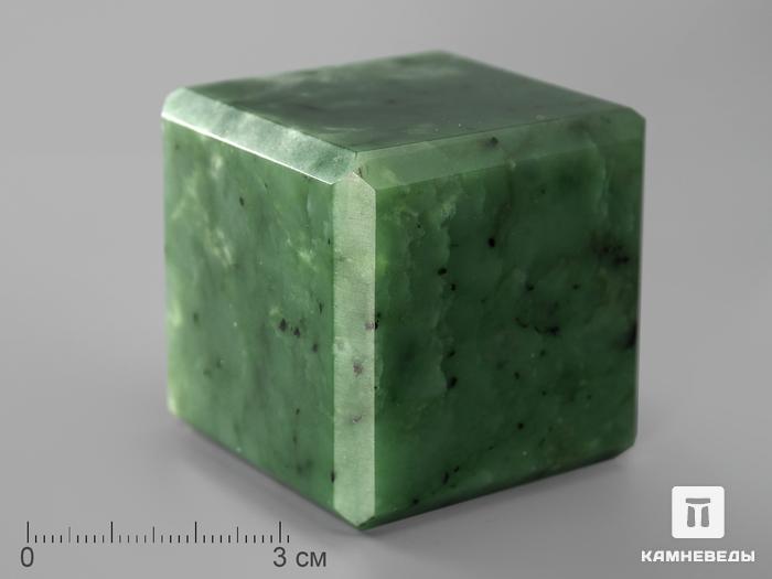 Куб из нефрита, 4,7х4,7 см, 1731, фото 1