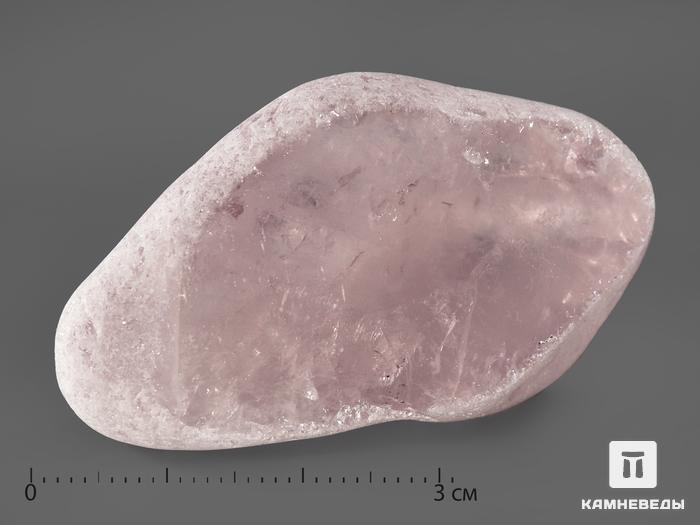 Розовый кварц, 3,5-4,5 см (30-40 г), 1429, фото 1