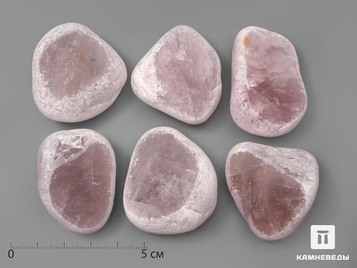 Розовый кварц, 3,5-4,5 см (30-40 г), 1429, фото 3