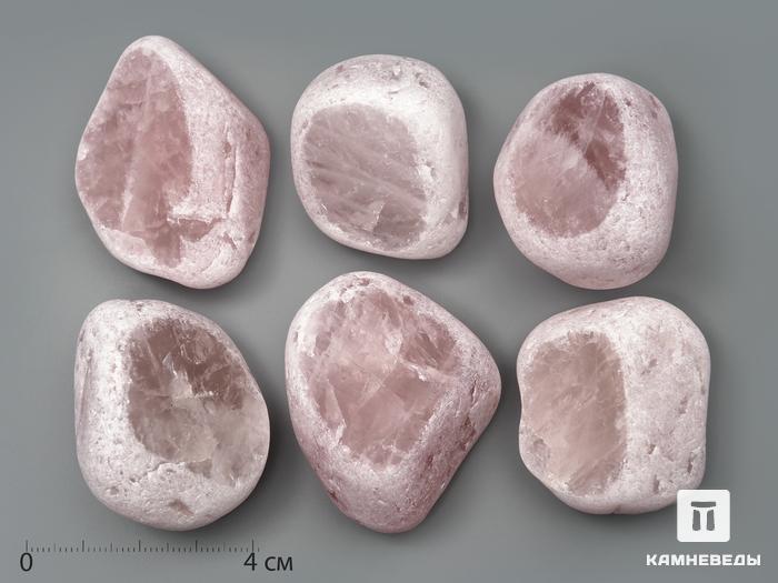 Розовый кварц, 3,5-5 см (40-55 г), 1430, фото 3