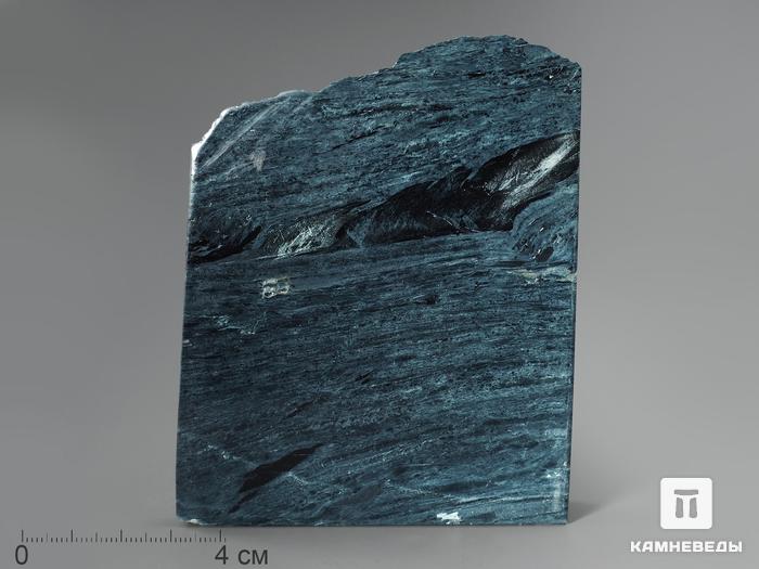 Родусит, полированный срез 9,8х8х1,6 см, 1878, фото 1