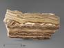 Оникс мраморный (медовый), полированный срез 16,2х8х0,9 см, 1869, фото 1
