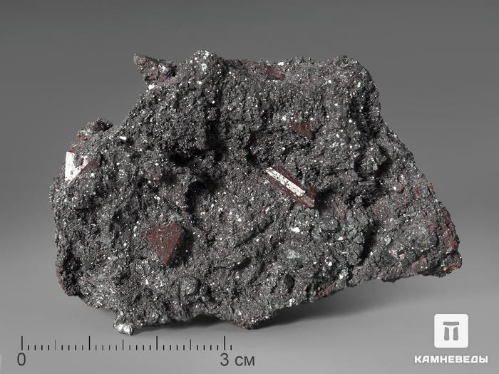 Зуниит на гематите, 6,1х4,2х2,1 см, 1913, фото 2