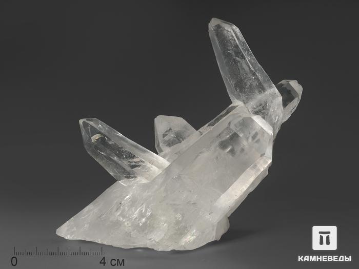 Горный хрусталь (кварц), сросток кристаллов 12,7х8,1х5,2 см, 1915, фото 1